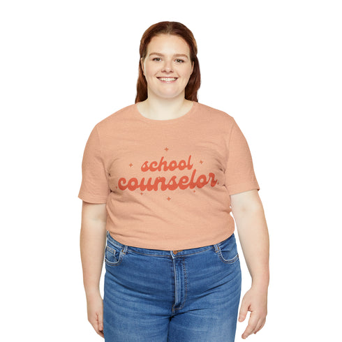 School Counselor Star Tee